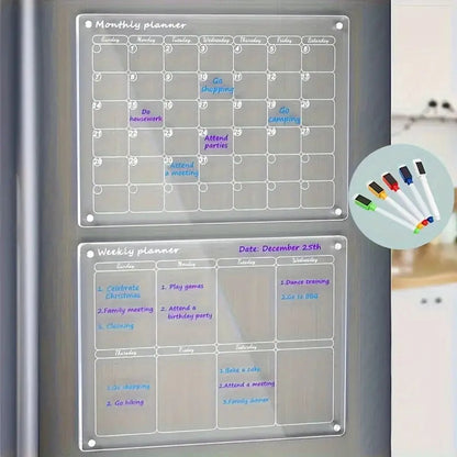 Milorra Magnetische Planner – Fridge & Wall Organizer
