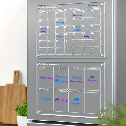 Milorra Magnetische Planner – Fridge & Wall Organizer