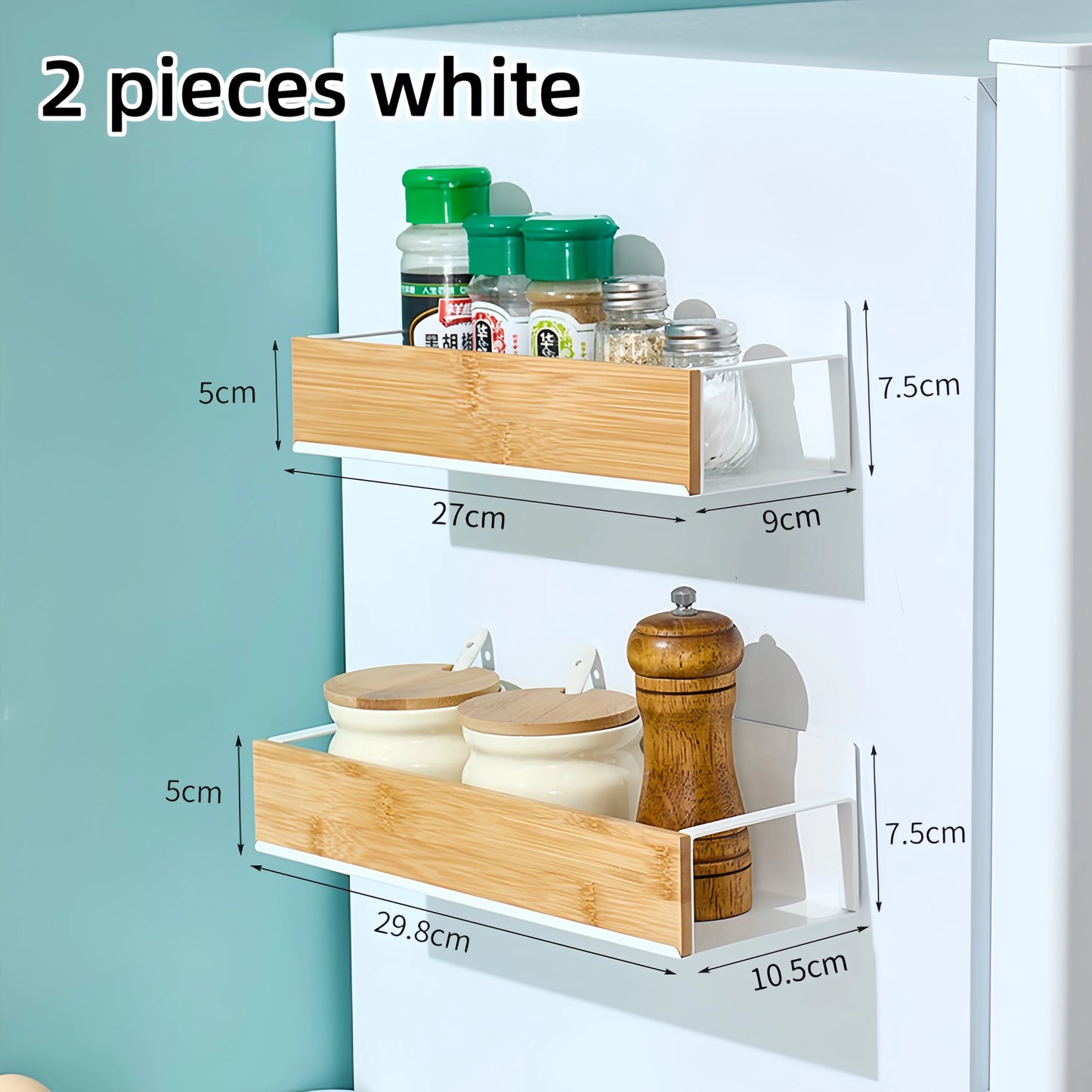 Milorra Magnetisch Kruidenrek — Side Organizer
