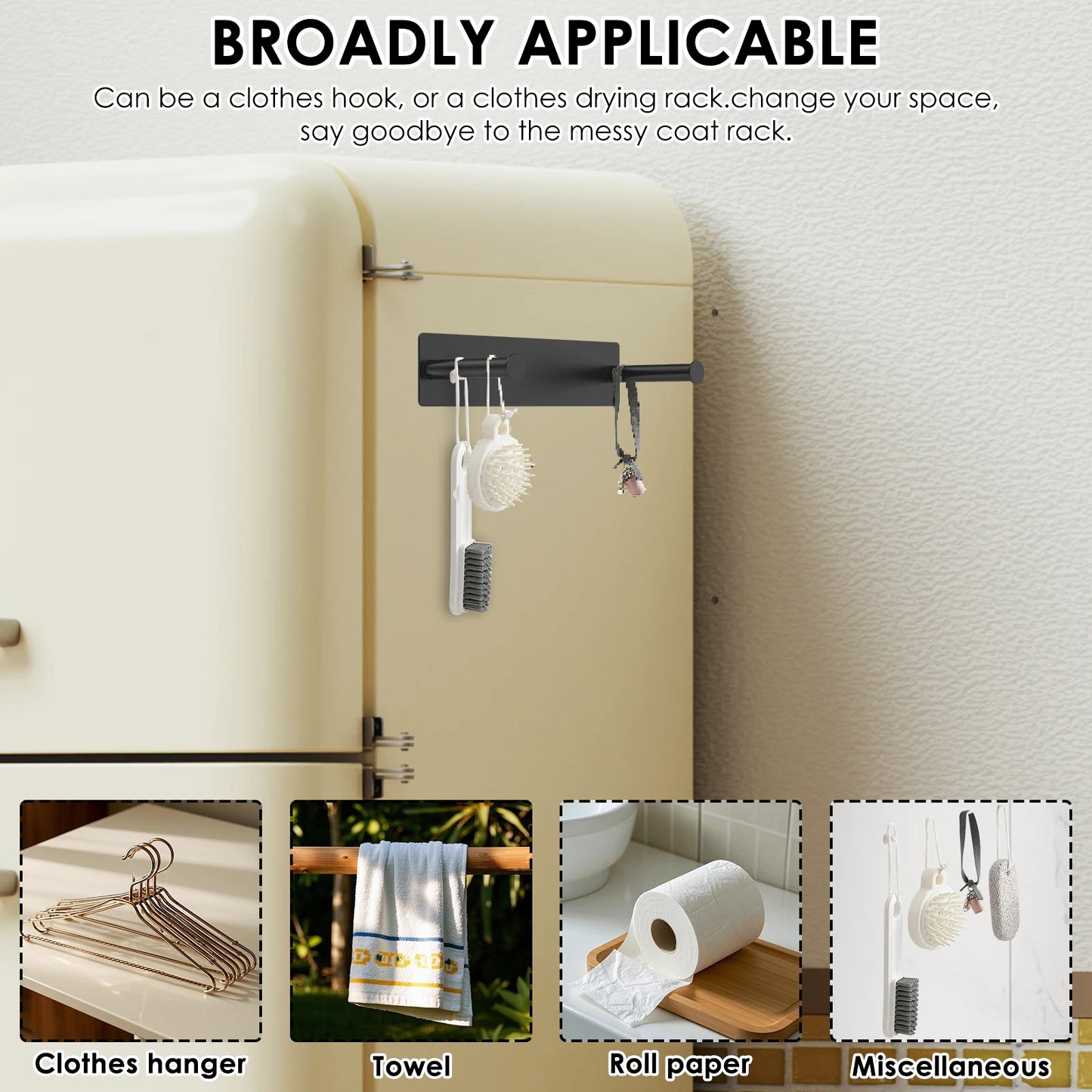 Milorra Magnetische Kledinghangerstrip – WardrobeLine Edition